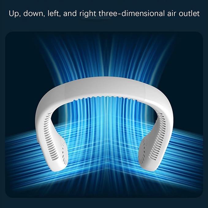 Neckband Portable Air Conditioning Neck Cooler Fan