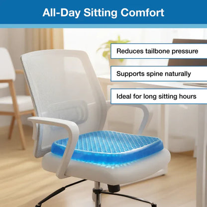 Cushion Seat Flex Pillow, Orthopedic Seat Cushion Pad (Egg Sitter)